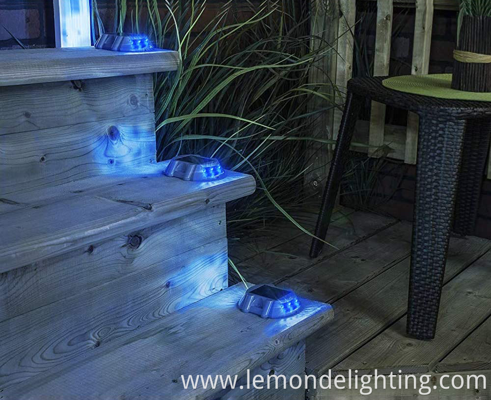 Bright Solar LED Deck Lighting for Exteriors